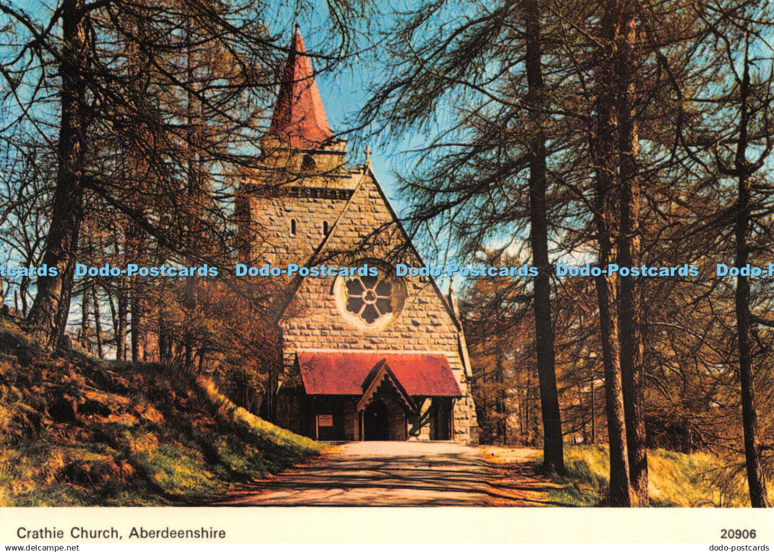 D064959 Crathie Church. Aberdeenshire. 20906. Hail Caledonia. Whiteholme