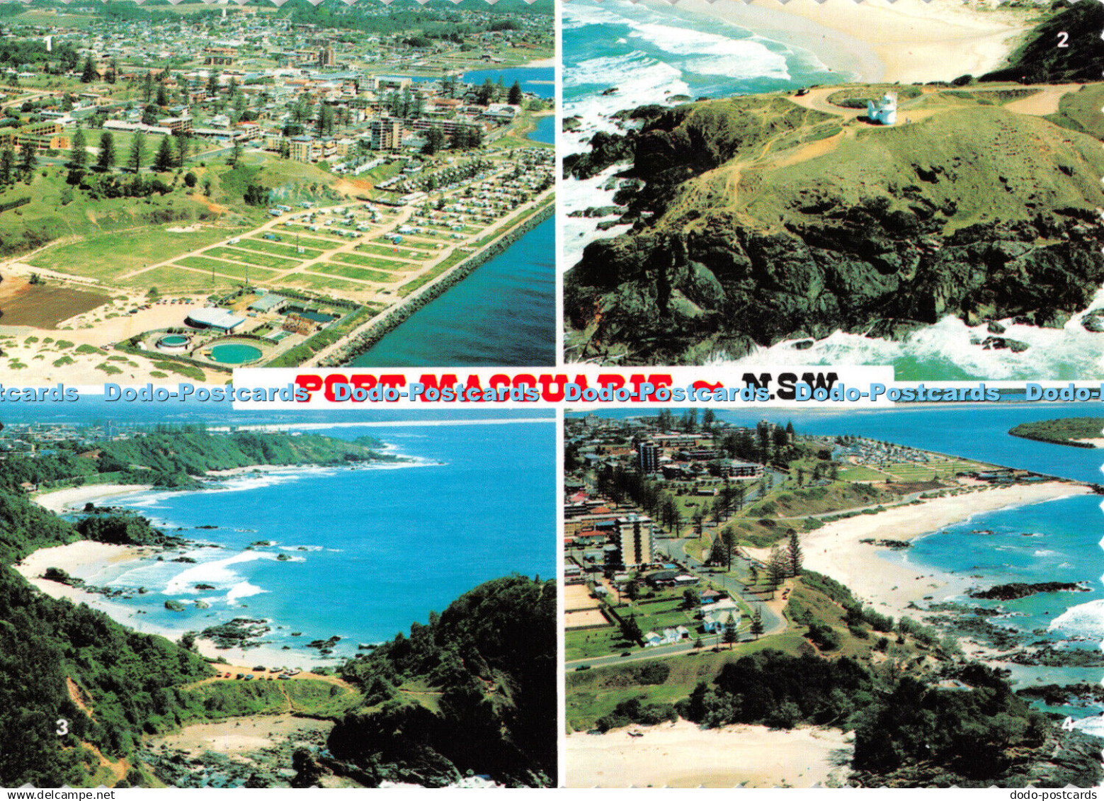 D066557 Port Macquarie. N. S. W. From the Air. Hastings River. King Neptune Park