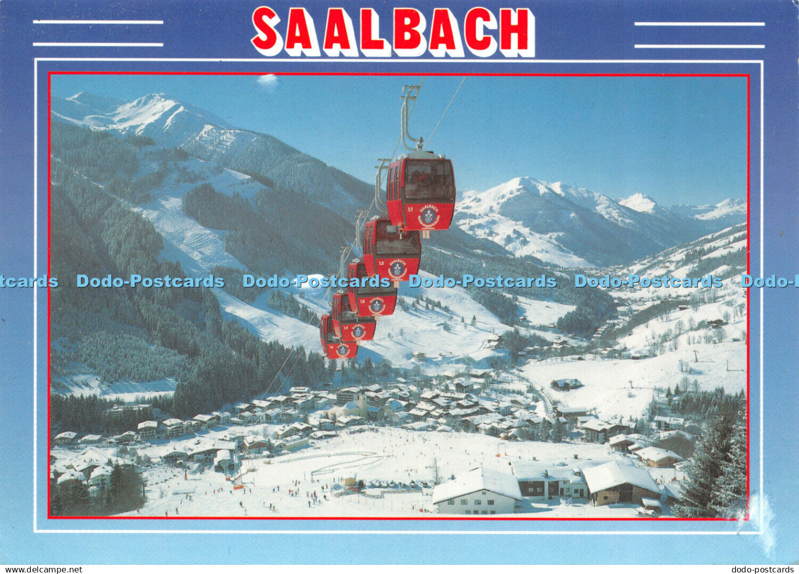 D067097 Saalbach. Skicircus Saalbach Hinterglemm. Kohlmais Gipfelbahn Saalbach.