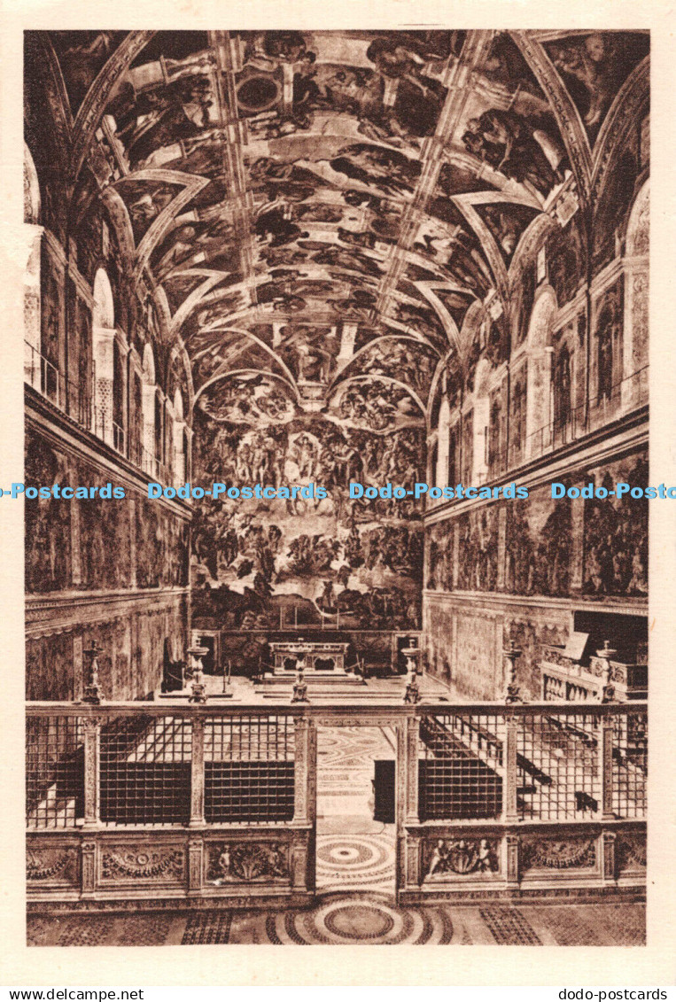 D086411 Monumenti. Musei e Gallerie Pontificie. Cappella Sistina