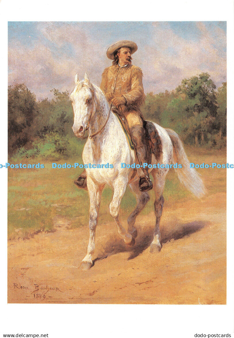 D087313 Colonel William F. Cody. Rosa Bonheur. Buffalo Bill Historical Center. C