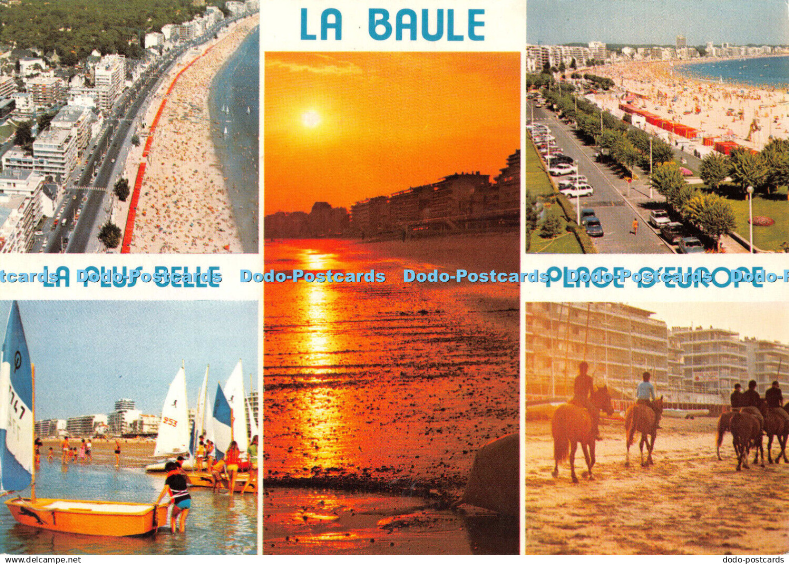 D089073 La Plus Belle. Plage D Europe. La Baule. The nicest beach in Europe. Jac