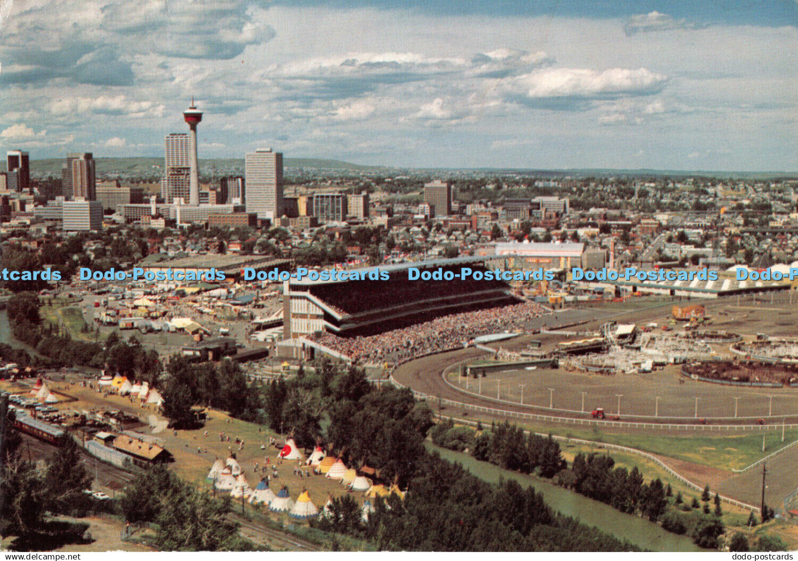 D089084 Canada. Alberta. Calgary. The Calgary Stampede Park. Lawson Graphics Pac