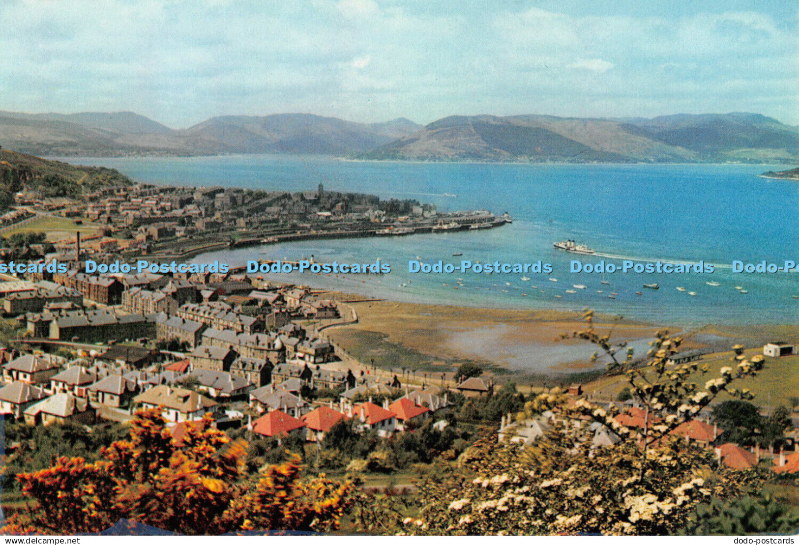 D089756 Renfrewshire. Gourock From Lyle Hill. J. Arthur Dixon