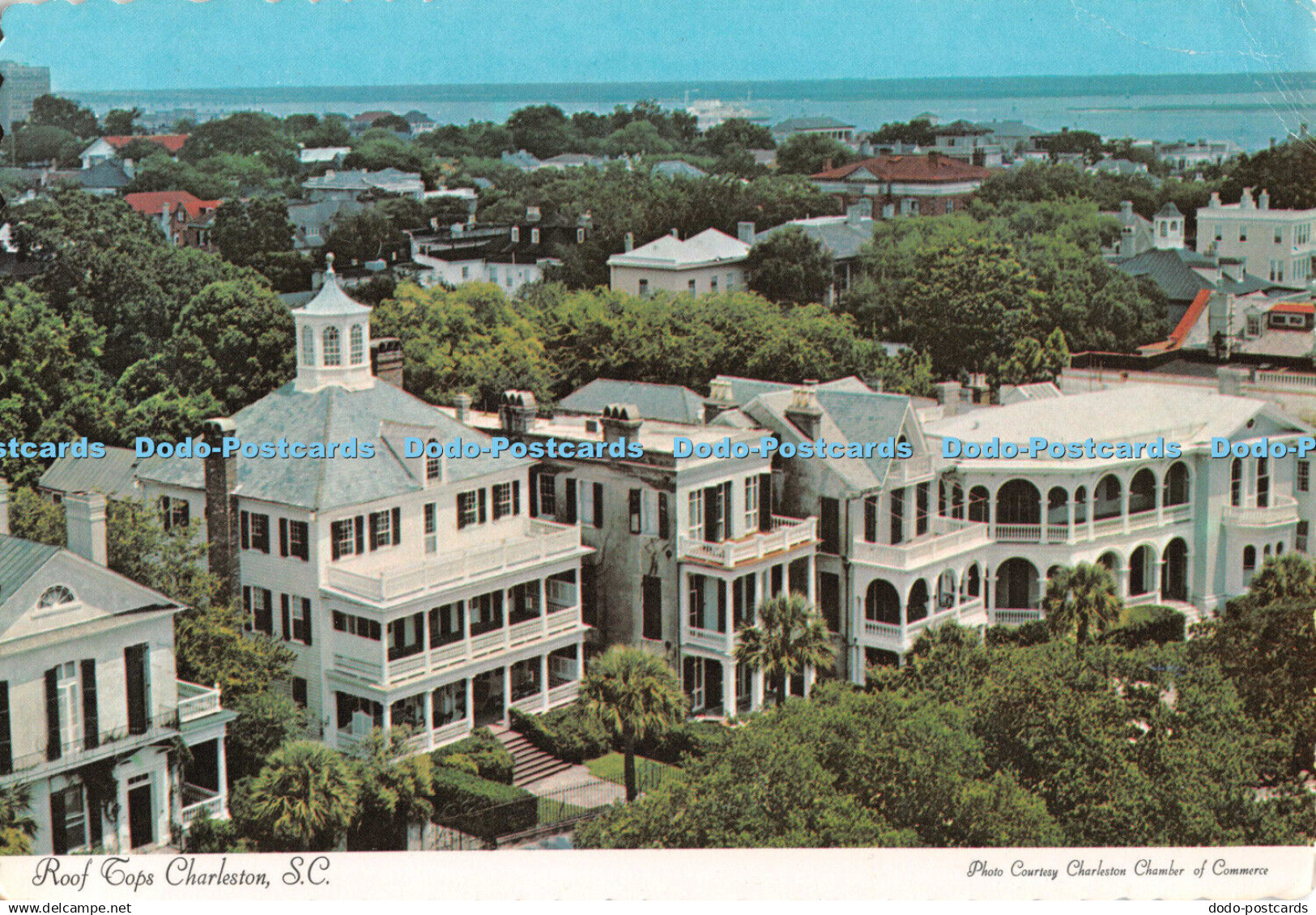 D089901 Roof Tops Charleston. Courtesy Charleston Chamber of Commerce. Charlesto