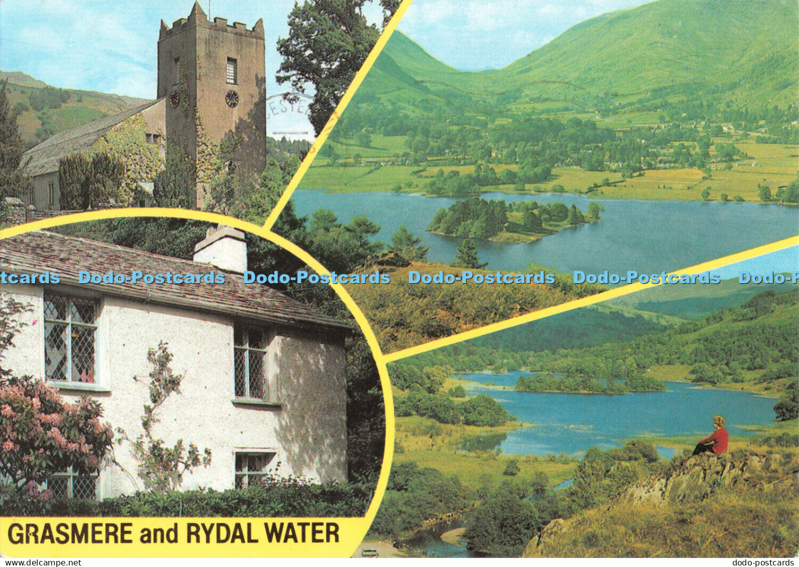 D092209 Grasmere and Rydal Water. Grasmere. Rydal Water. J. Salmon. Multi View