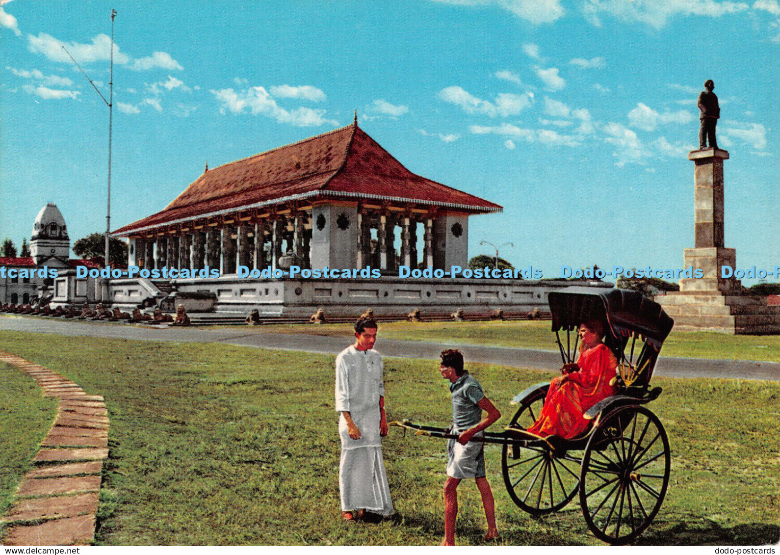 D093894 Colombo. Independence Hall. Ceylon Tourist. Kruger