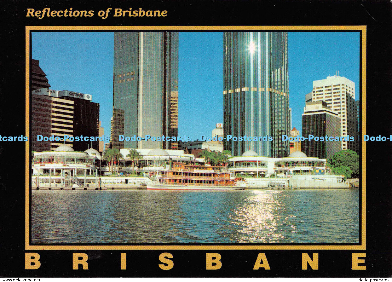 D096880 Brisbane. Reflections of Brisbane. The Pier. Sunbird Distributors