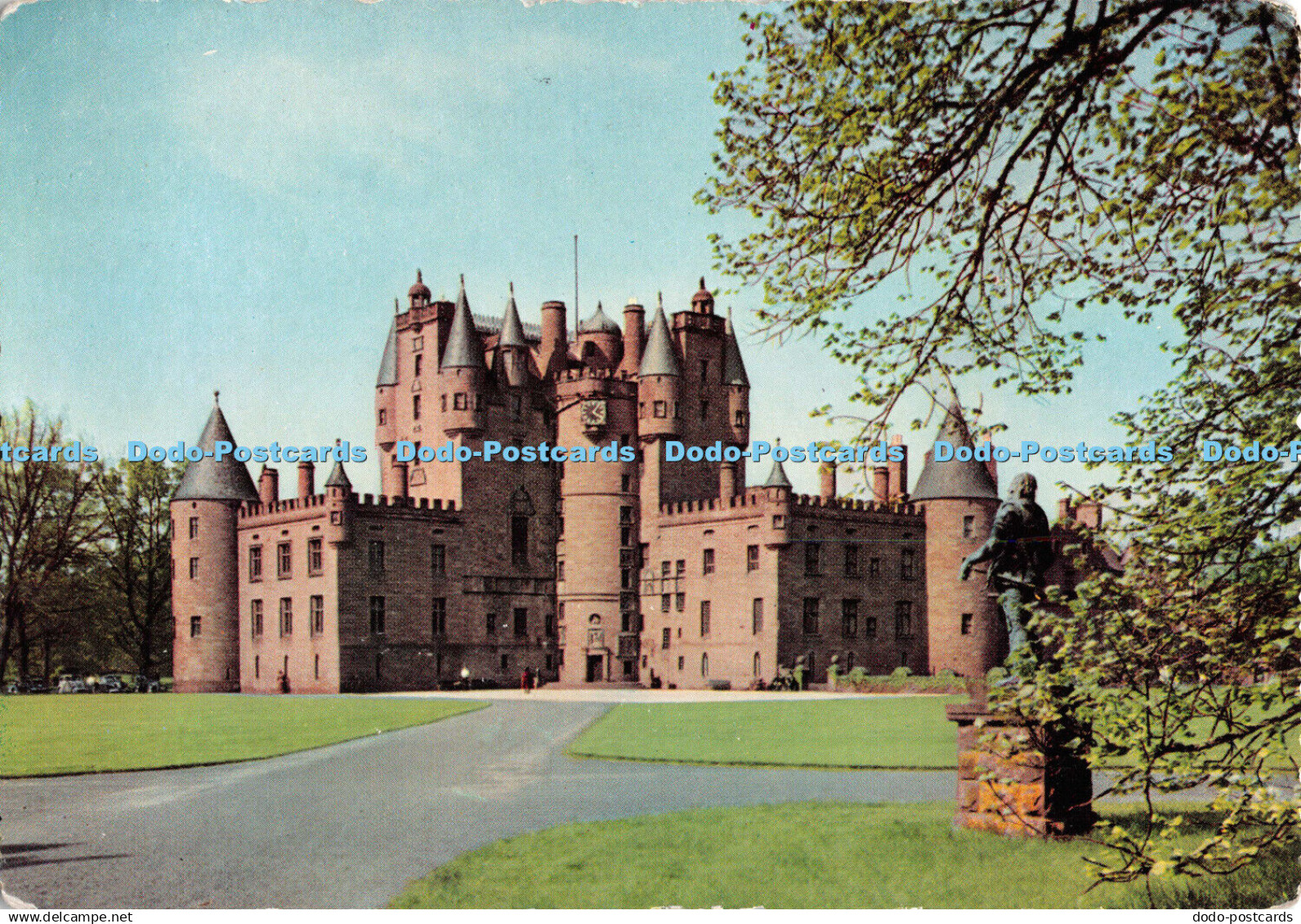 D096892 Angus. Glamis Castle. Valentine. Scots Pictorial Series. RP