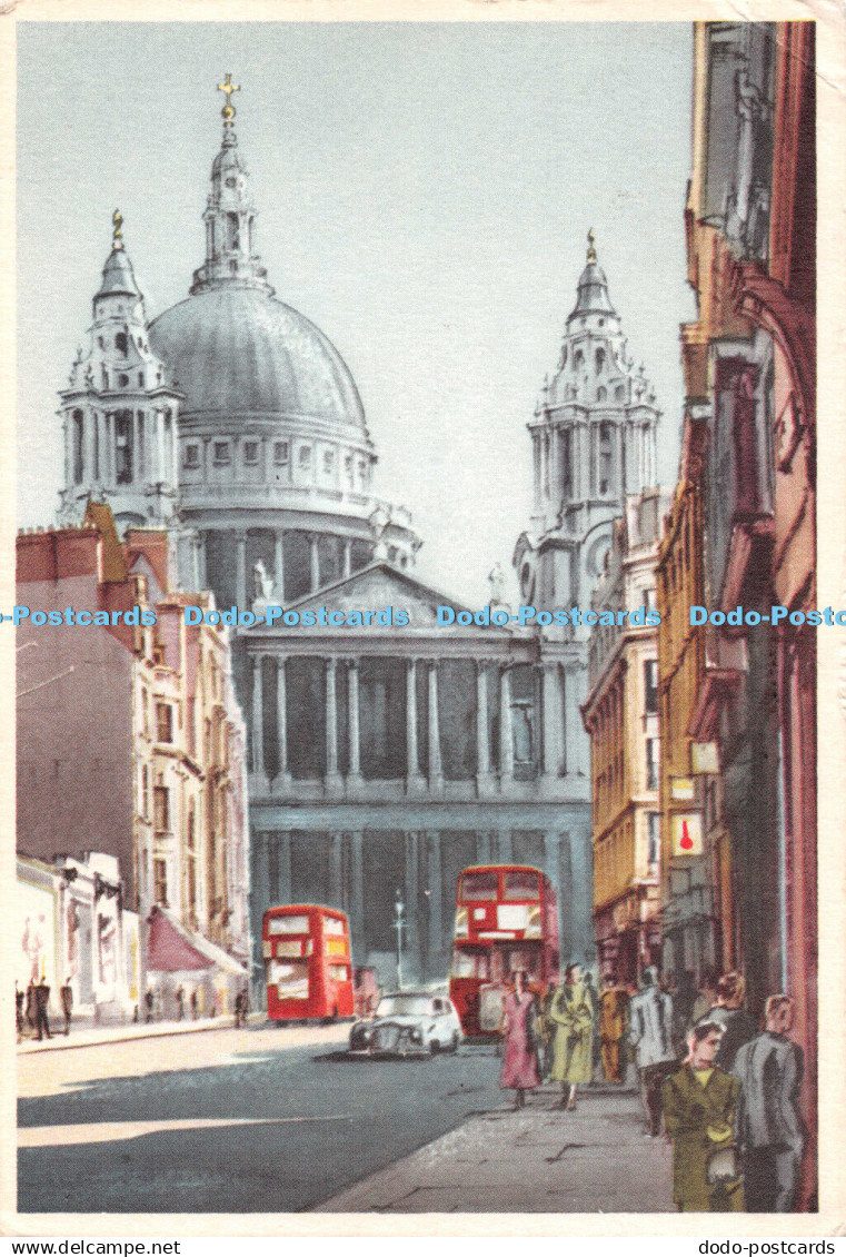 D097745 St. Paul and Ludgate Hill. Boyle Publications. E. Boye Uden. 1960