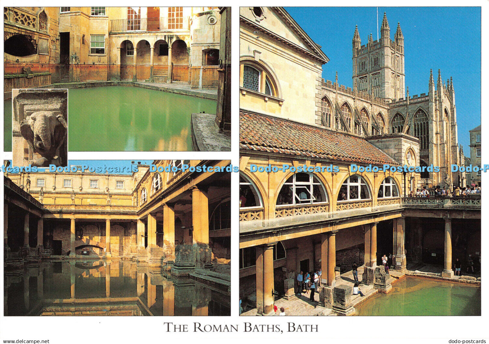 D099824 Roman Baths. Bath. Kings Bath and Great Bath. Unichrome. Steve Day. Jarr