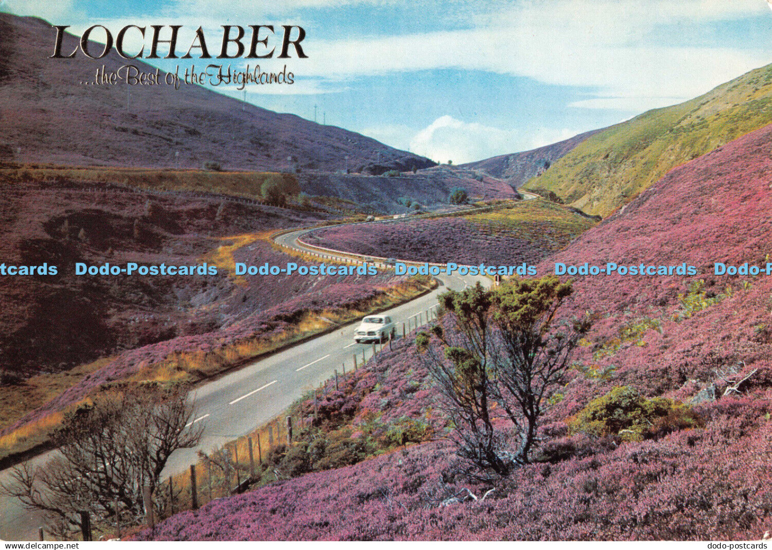 D100374 Lochaber. Slochd Pass. Inverness shire. Dixon