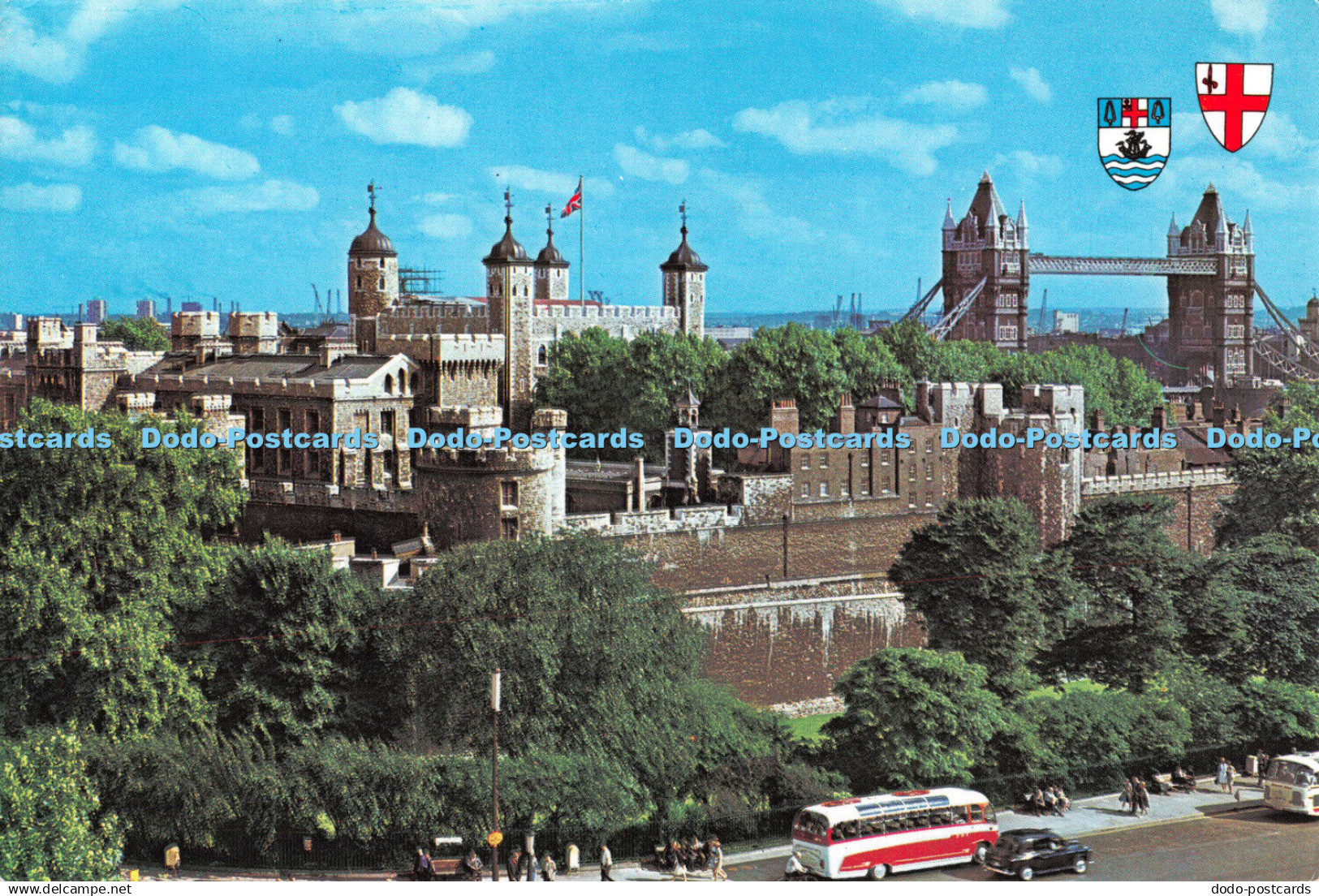 D100687 London. Tower of London. Kardorama