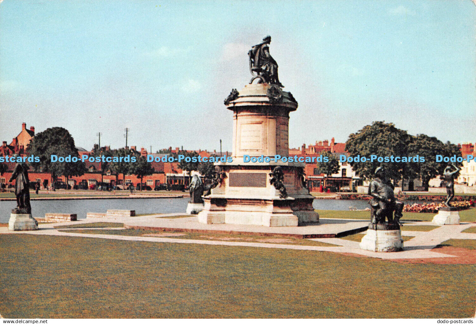 D104841 Gower Monument. Stratford upon Avon. Dixon