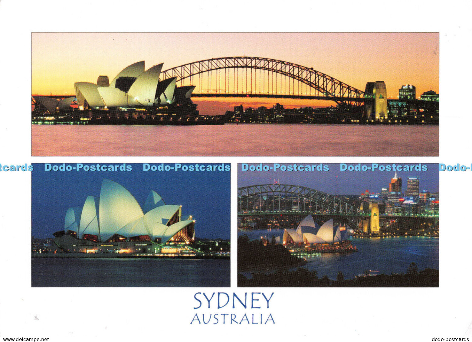 D106516 Sydney. Australia. Sydney at Dusk. Visit Gallery. Multi View