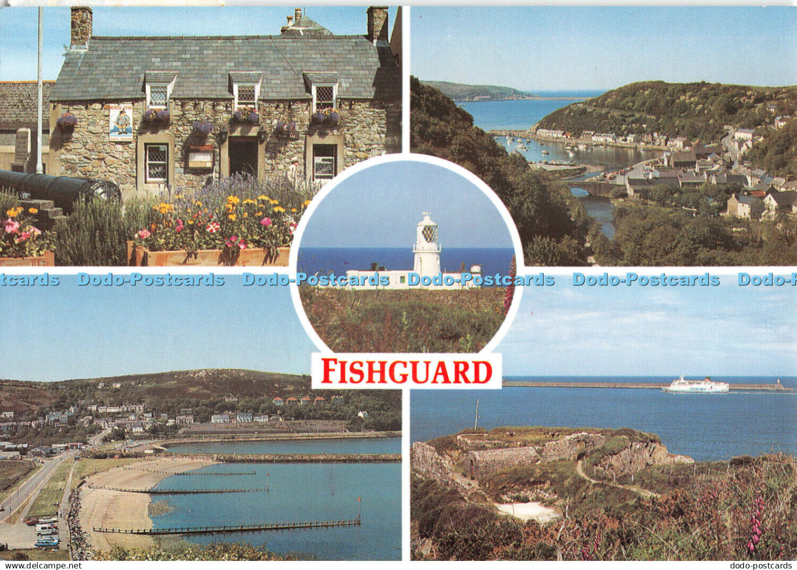 D107880 Fishguard. Pembrokeshire. Pembrokeshire Eye. Preseli. 1989. Multi View