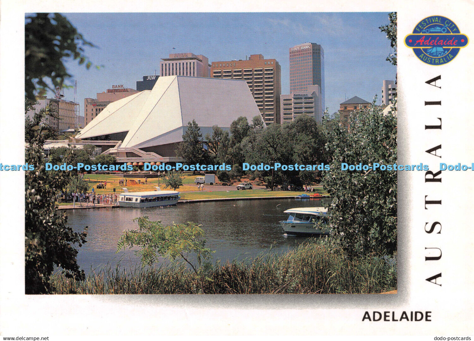 D109452 Adelaide. Australia. River Torrens. Nucolorvue