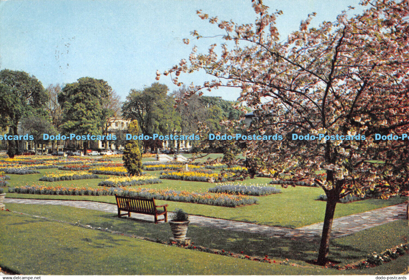 D110033 Imperial Gardens. Cheltenham. Gloucestershire. Dixon. 1969