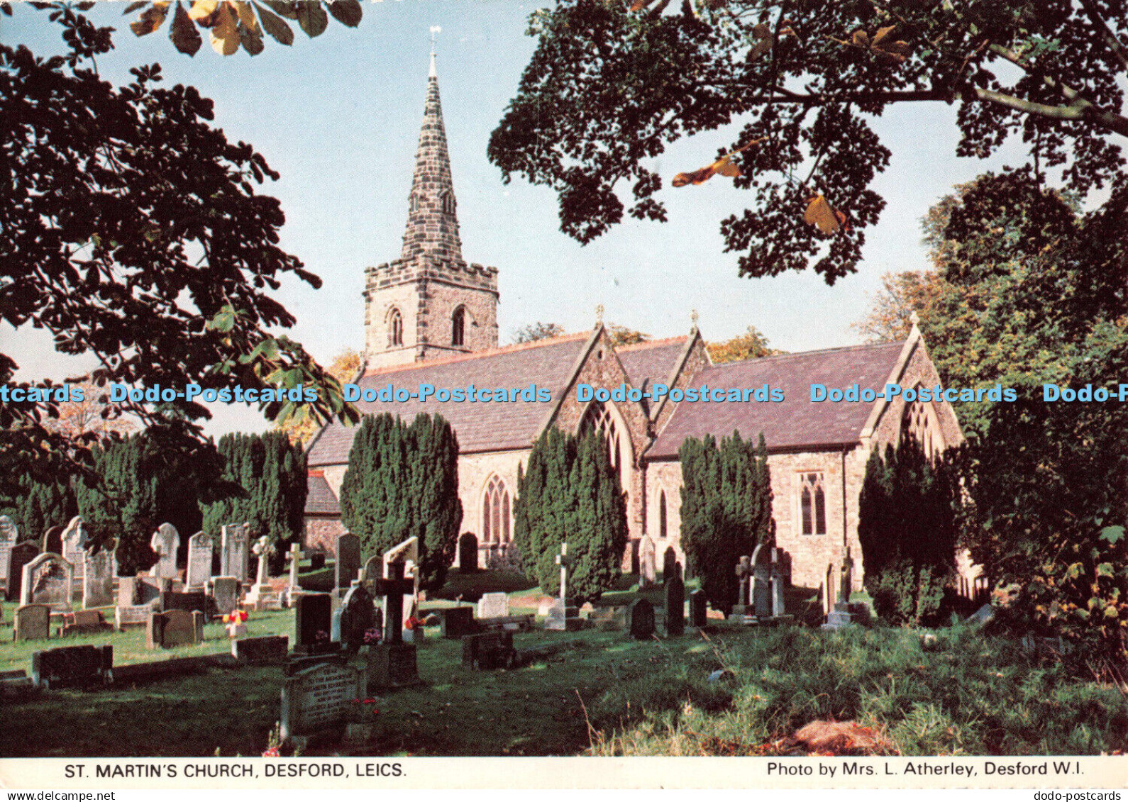 D111178 Leics. Desford. St. Martin Church. Leicestershire and Rutland Federation