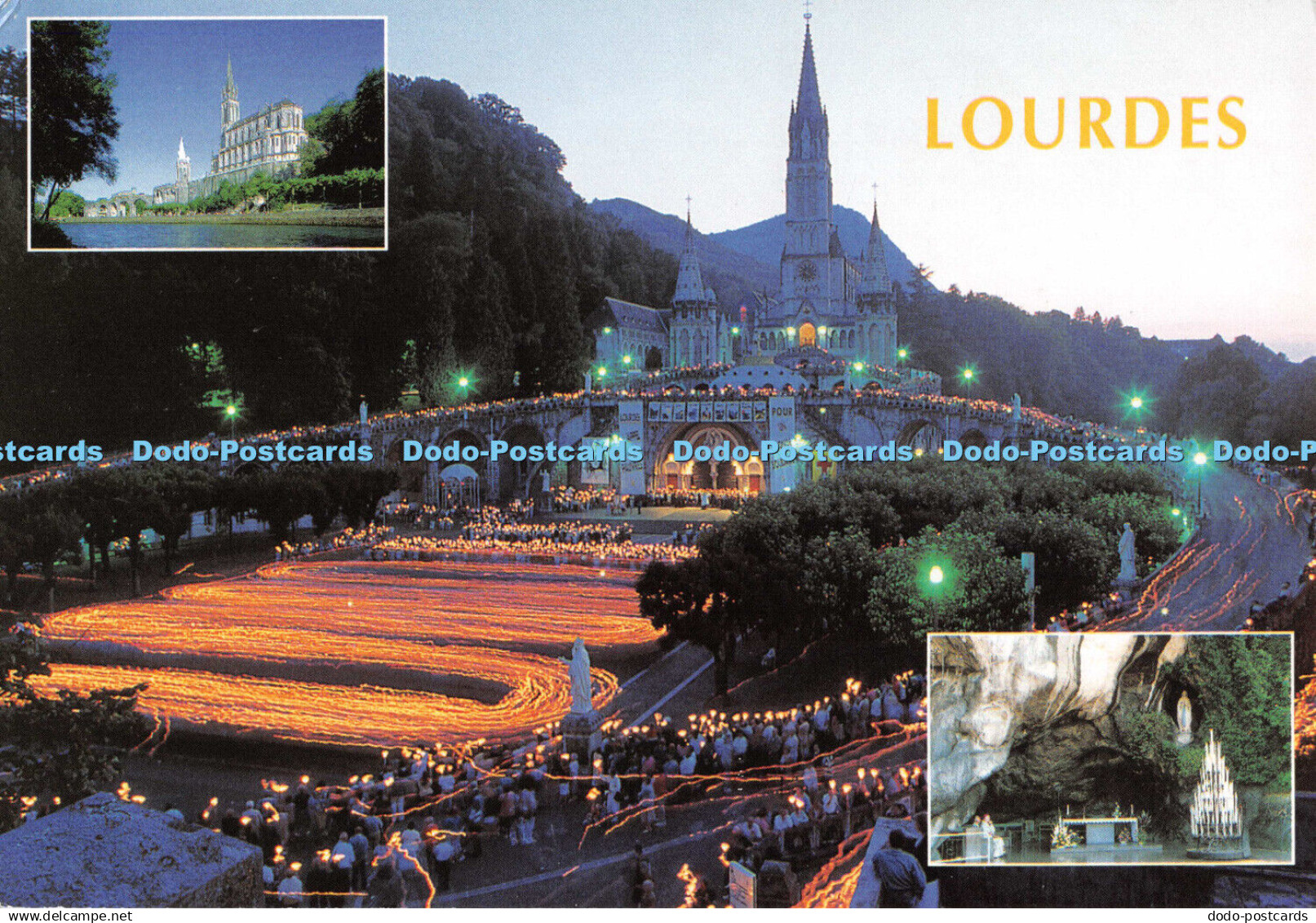 D113608 Lourdes. Souvenirs de Lourdes. Edition Eric Bielle. 1996. Multi View