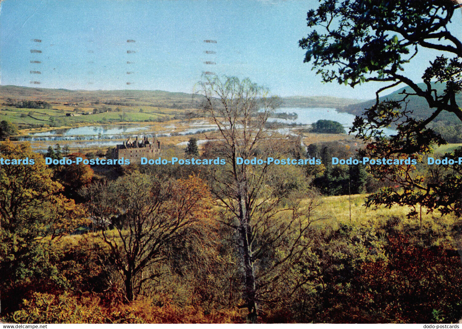 D114226 Kirkcudbrightshire. Kenmure Castle and Loch Ken. J. Arthur Dixon. 1971