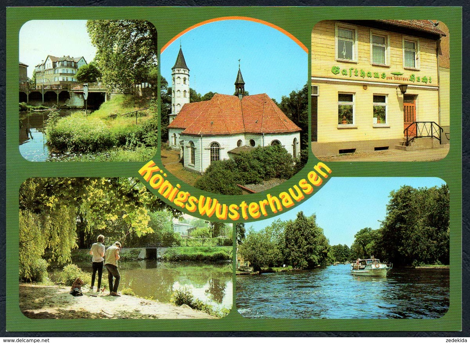 D1151 - TOP Königs Wusterhausen Gaststätte - Bild und Heimat Reichenbach - Qualitätskarte