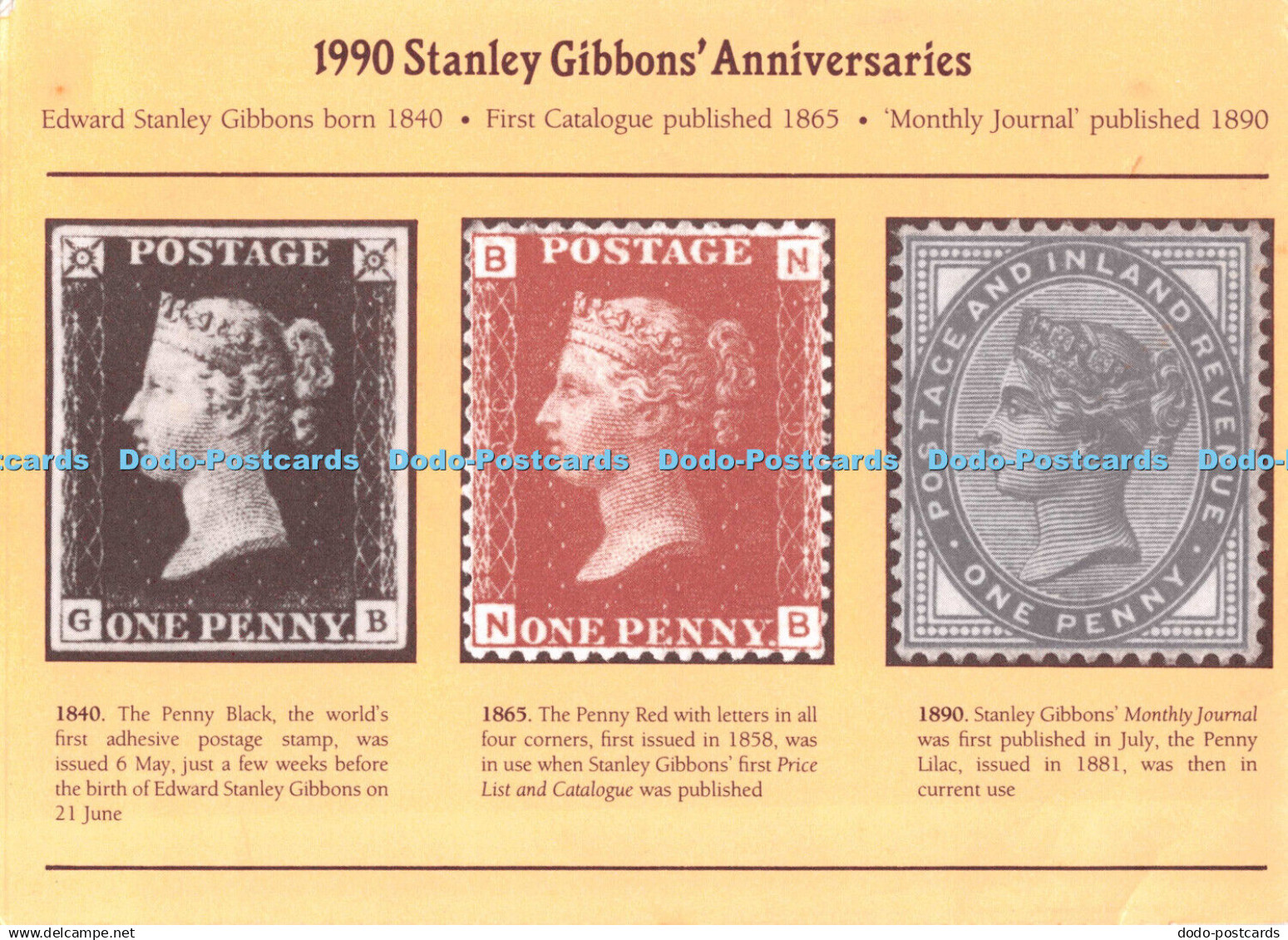 D115930 Stanley Gibbons Anniversaries. 1990. Great Britain Concise Stamp Catalog