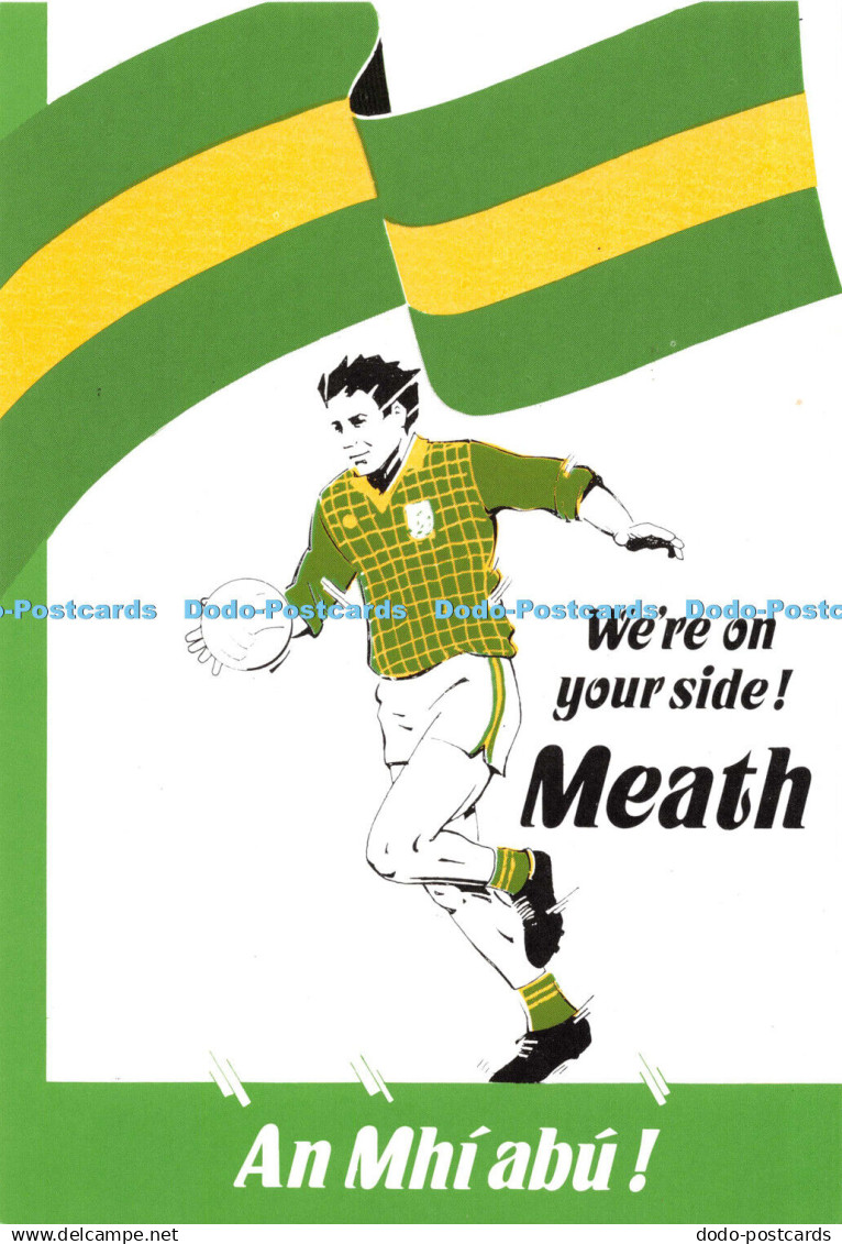 D117610 We re on your side. Meath. All Ireland Football Final. An Post. 1988