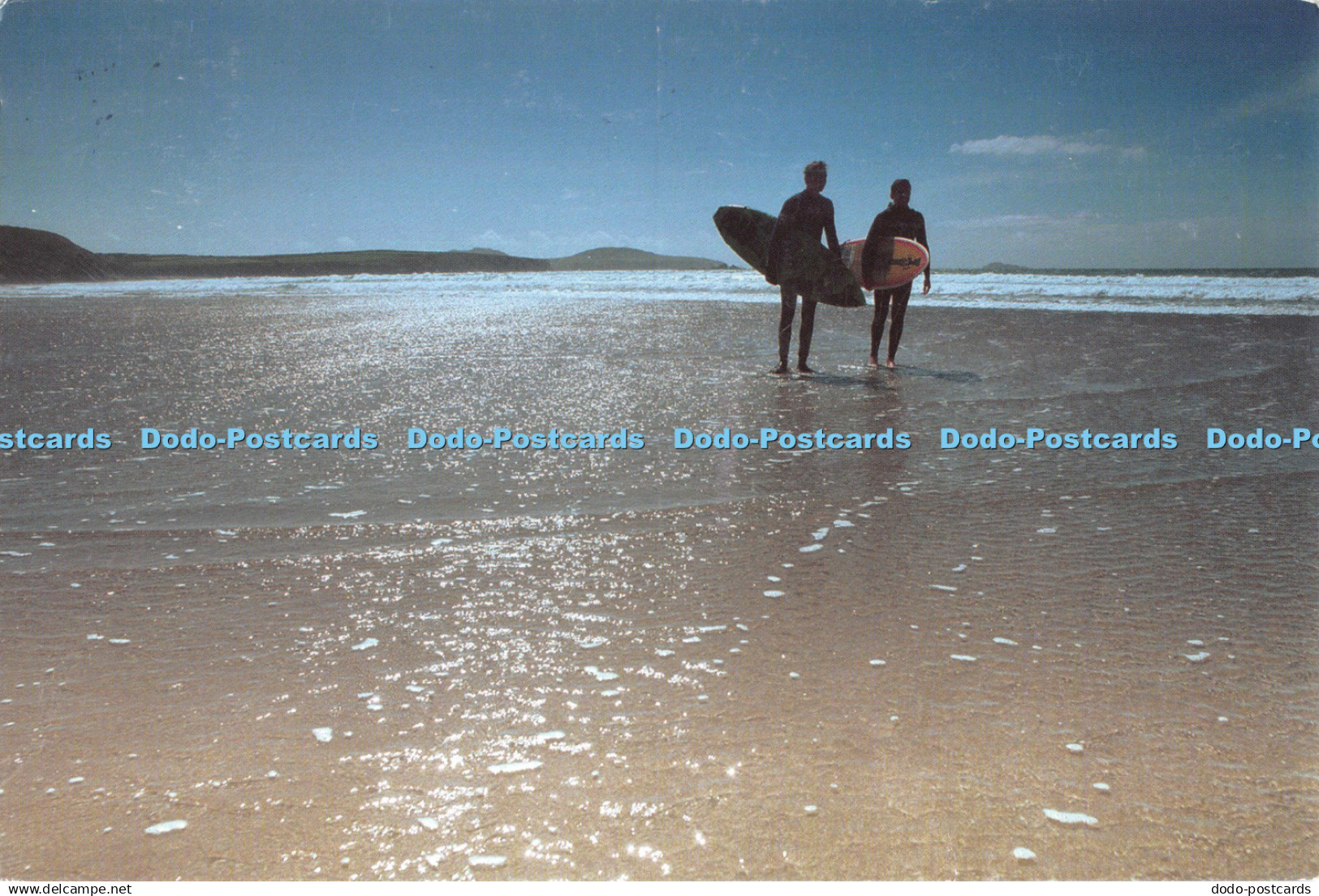 D121698 Unknown Place Sea Surfers Mrs M Rice Northamptonshire