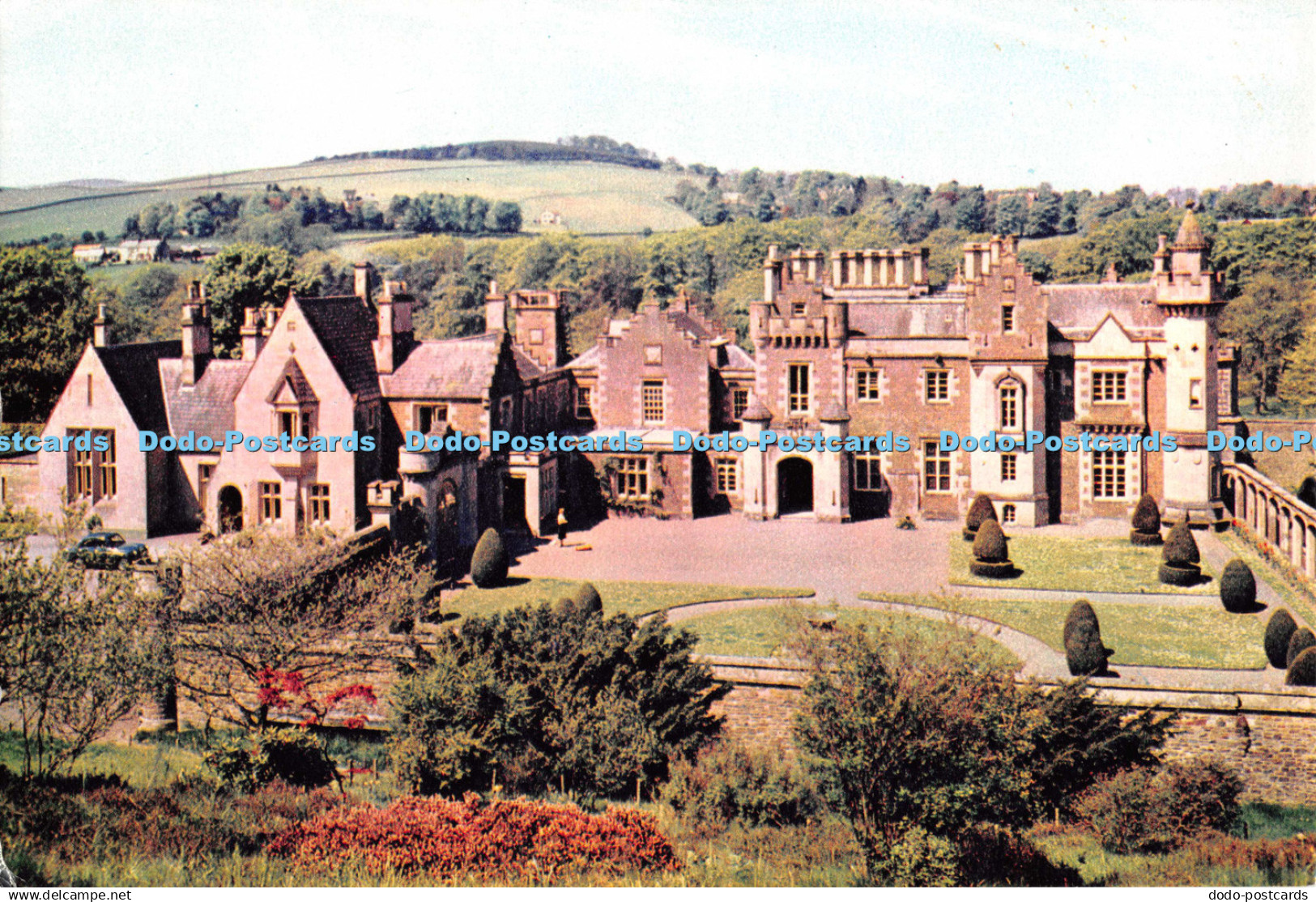 D129648 Roxburghshire Abbotsford House Melrose J Arthur Dixon