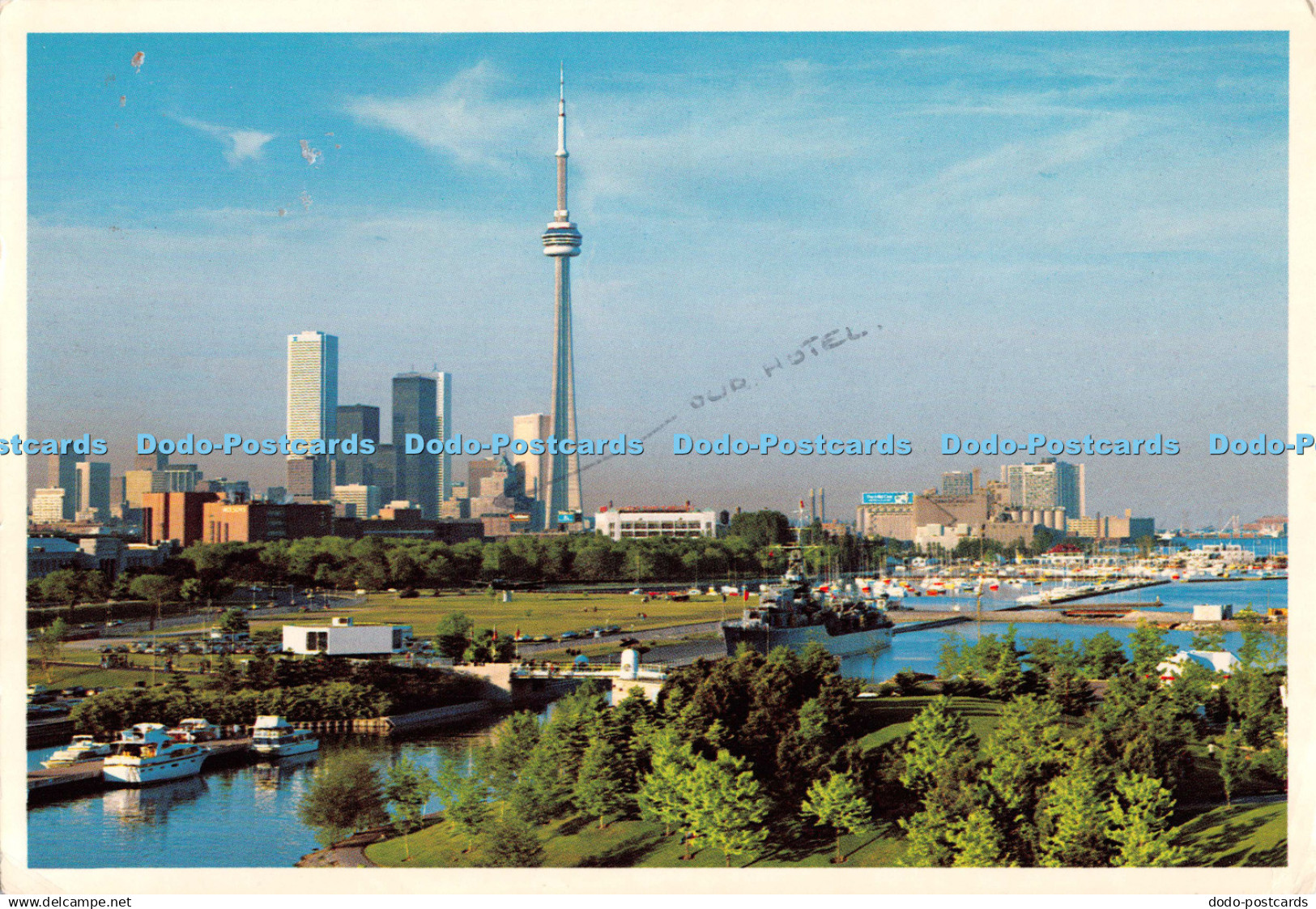 D131238 Canada Toronto Ontario The Skyline of the City as Seen From Ontario Plac