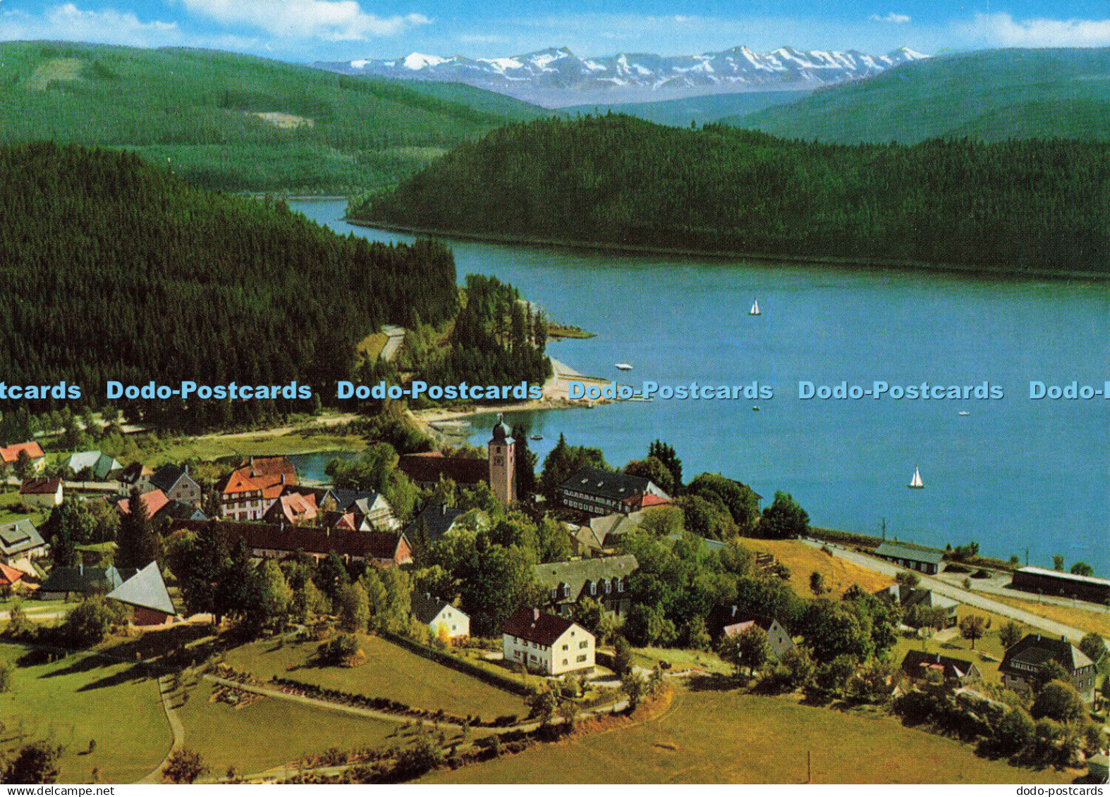 D145120 Hohenluftkurort Schluchsee im sudlichen Hochschwarzwald. Schoning. Gebru