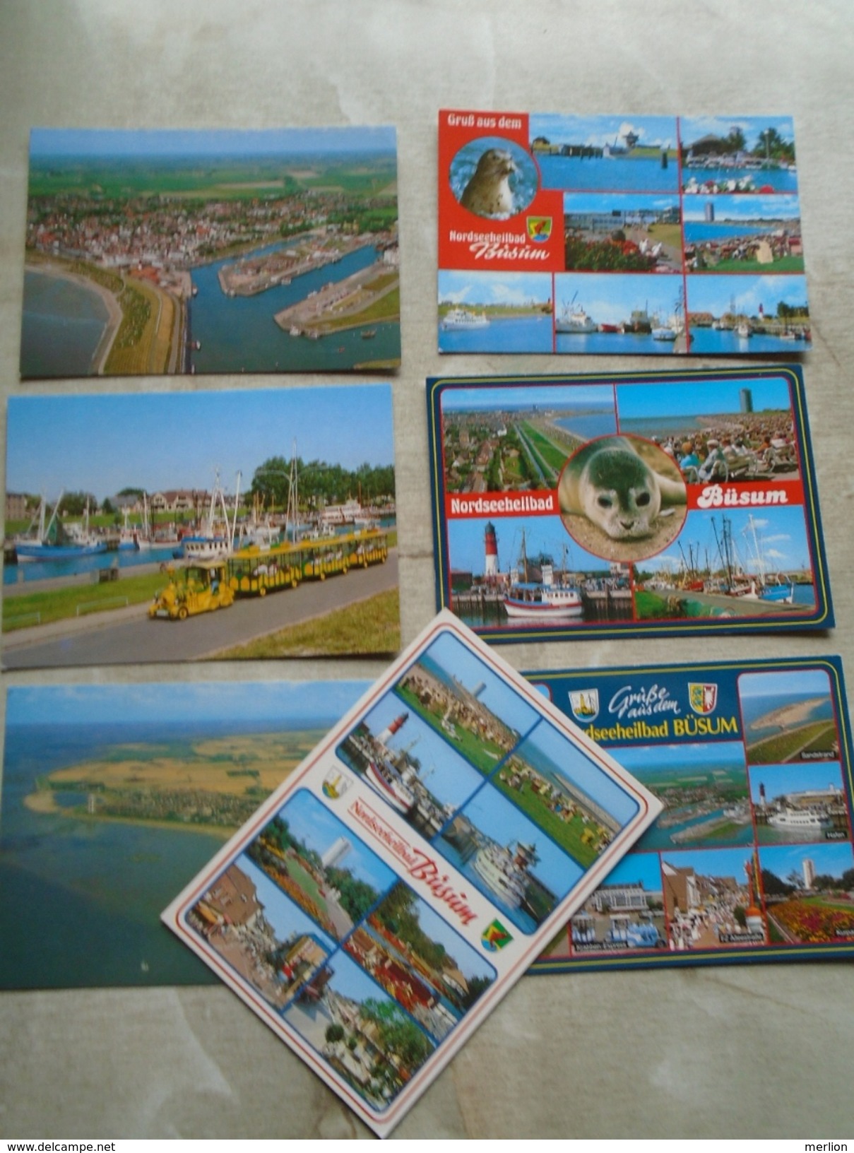 D146914 BÜSUM   7 postcards