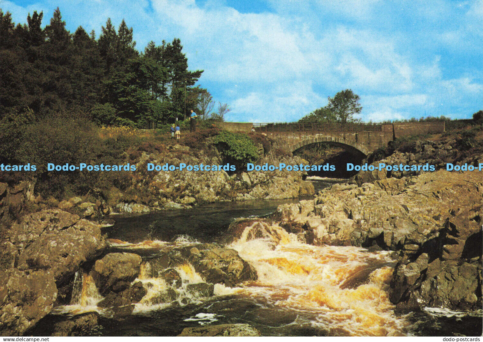 D146962 Water of Minnoch. Glen Trool. Kirkcudbrightshire. Dixon