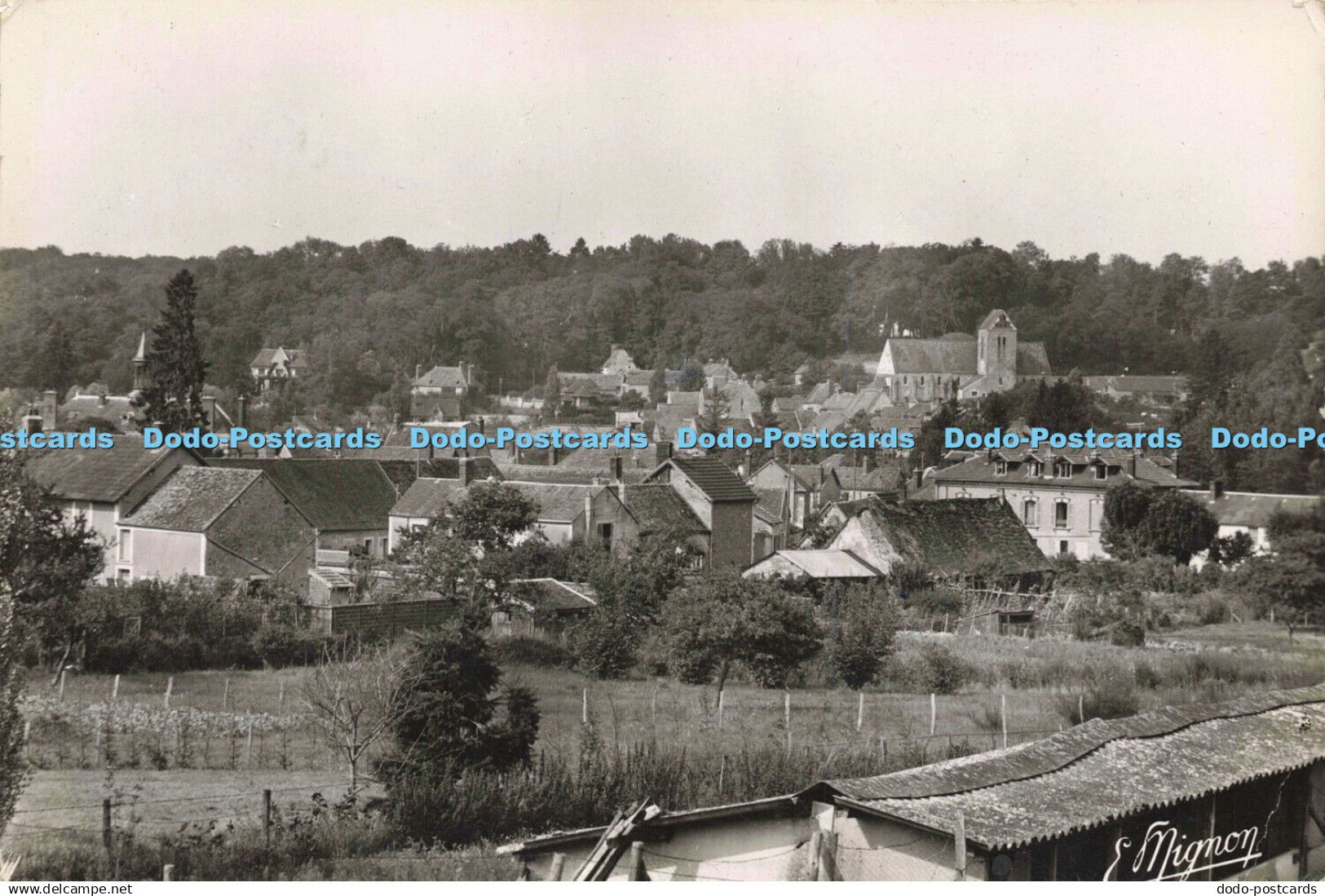 D147477 St. Leger en Yvelines. Vue Generale. E. Mignon. Aube. Rambouillet. RP