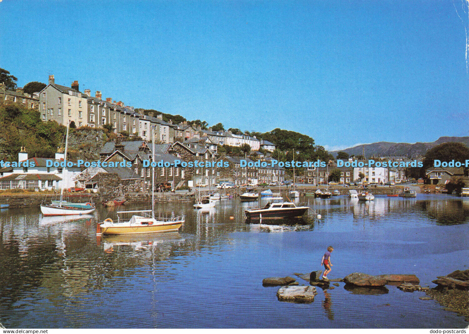 D148829 Gwynedd. Porthmadog Harbour. J. Arthur Dixon