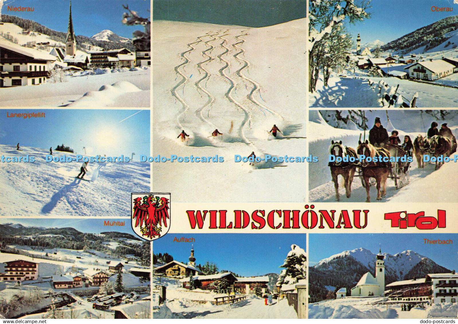 D150789 Wildschonau. Tirol. Auffach. Risch Lau. Multi View