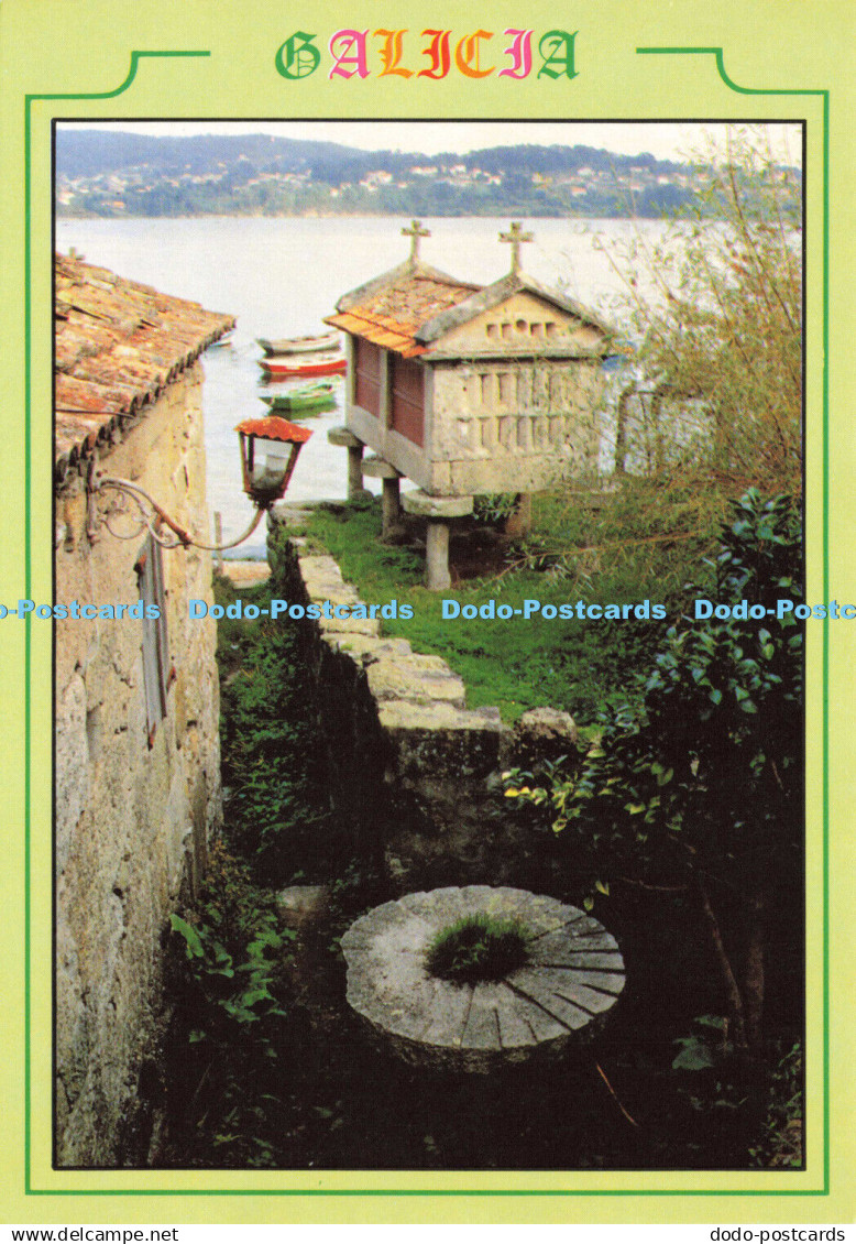 D153304 Galicia. Arribas. Postcard