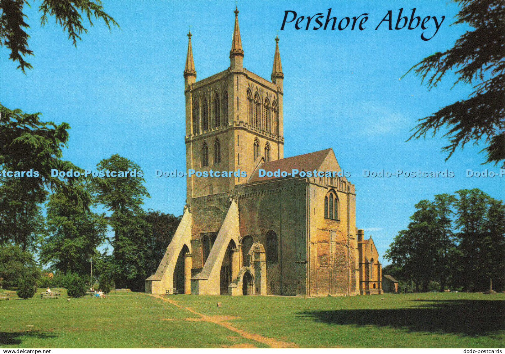 D155894 Pershore Abbey. J. Salmon