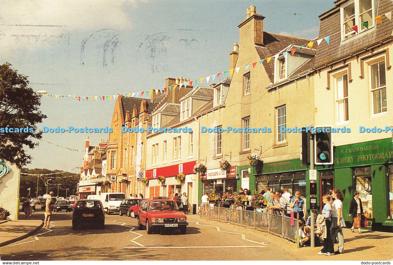 D157157 Scotland. Lovely Stornoway in Summer. Sue Anderson