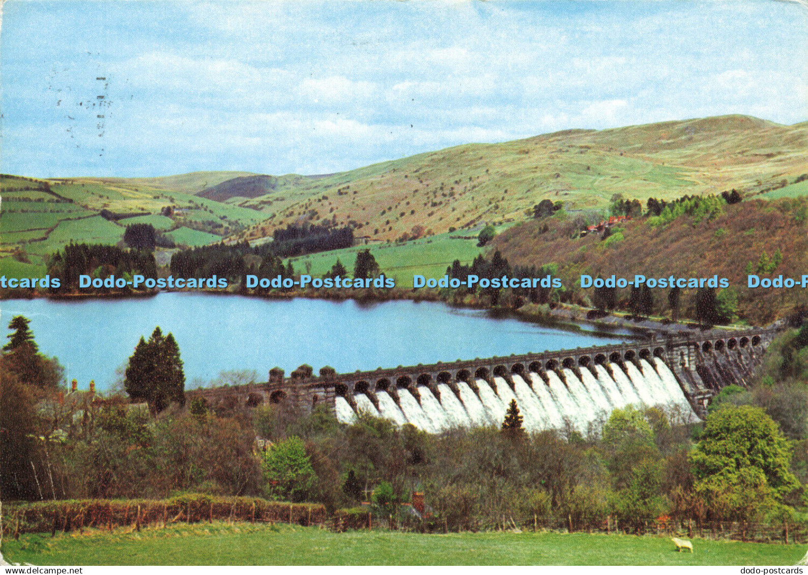 D160451 Montgomeryshire. Lake Vyrnwy. J. Arthur Dixon. 1975