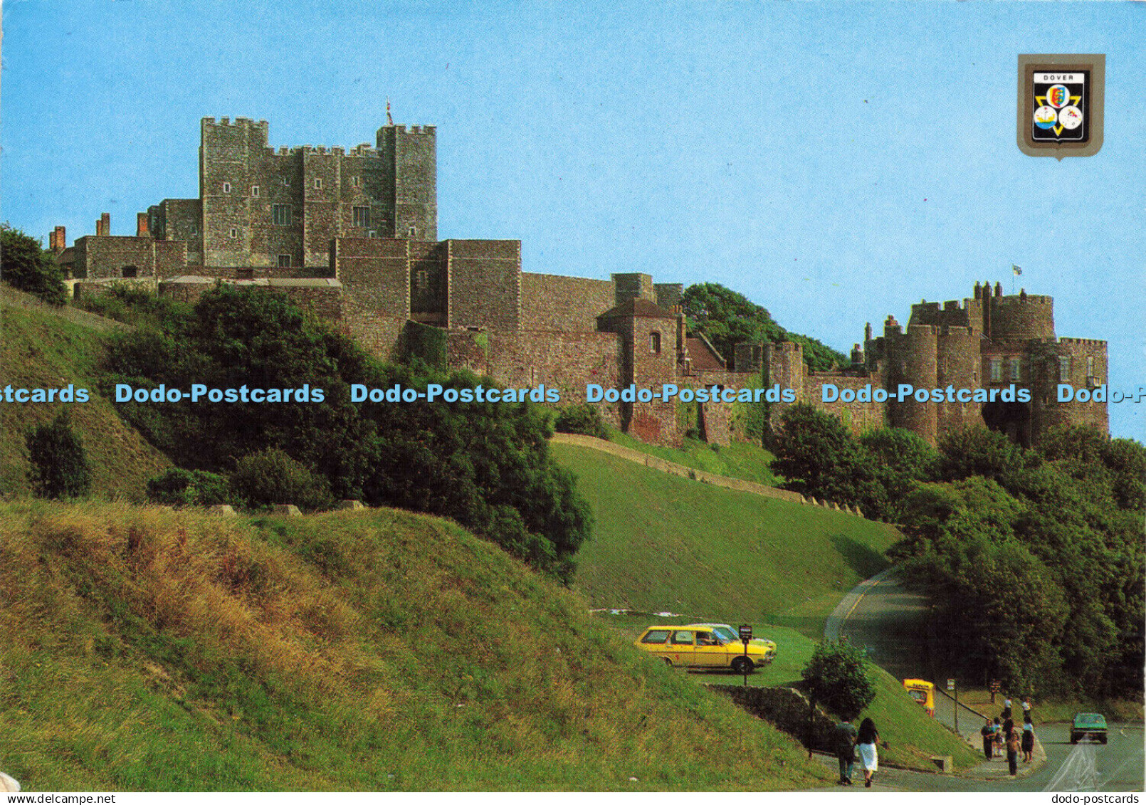 D163253 Dover. Dover Castle. Elgate Postcards. 1989