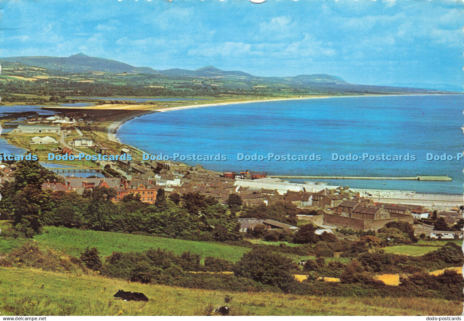 D164000 Ireland. Wicklow Town and Bay. Co. Wicklow. Dexter. N. P. O. 1958