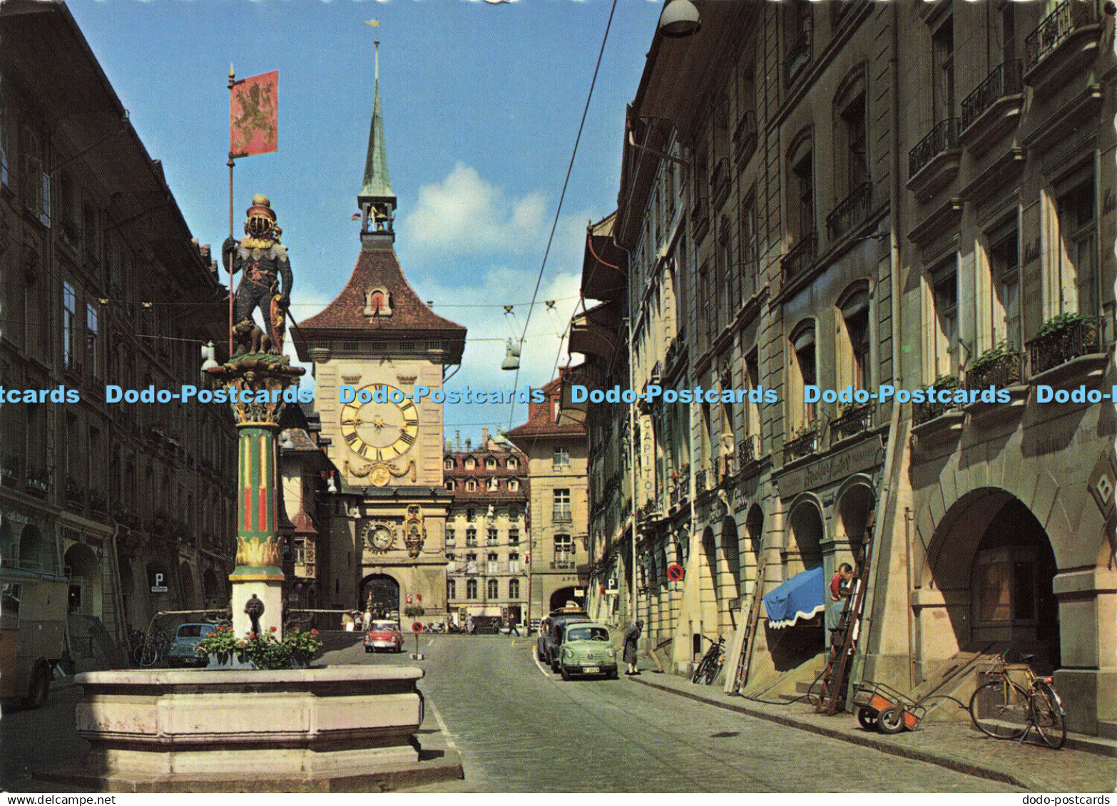 D164372 Berne. Clock Tower. Photoglob. Wehrli