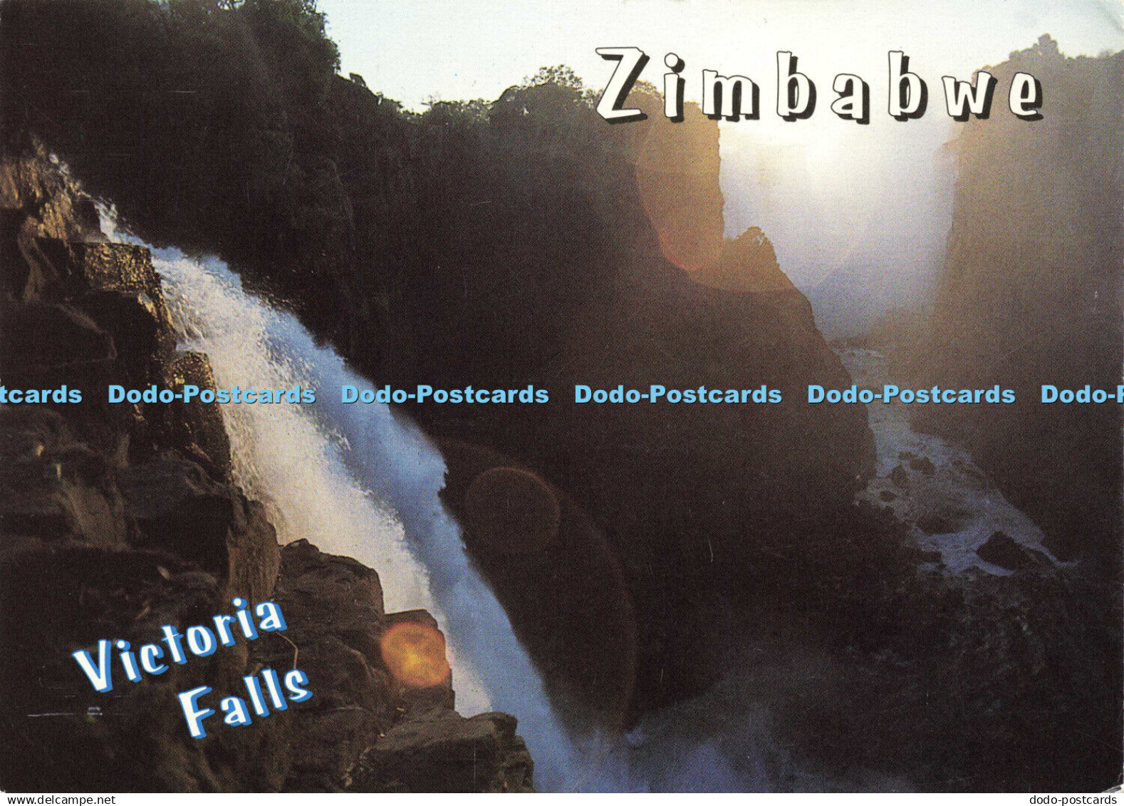 D165041 Zimbabwe. Victoria Falls. Tourist Promotion in Africa. Stewart Lyons