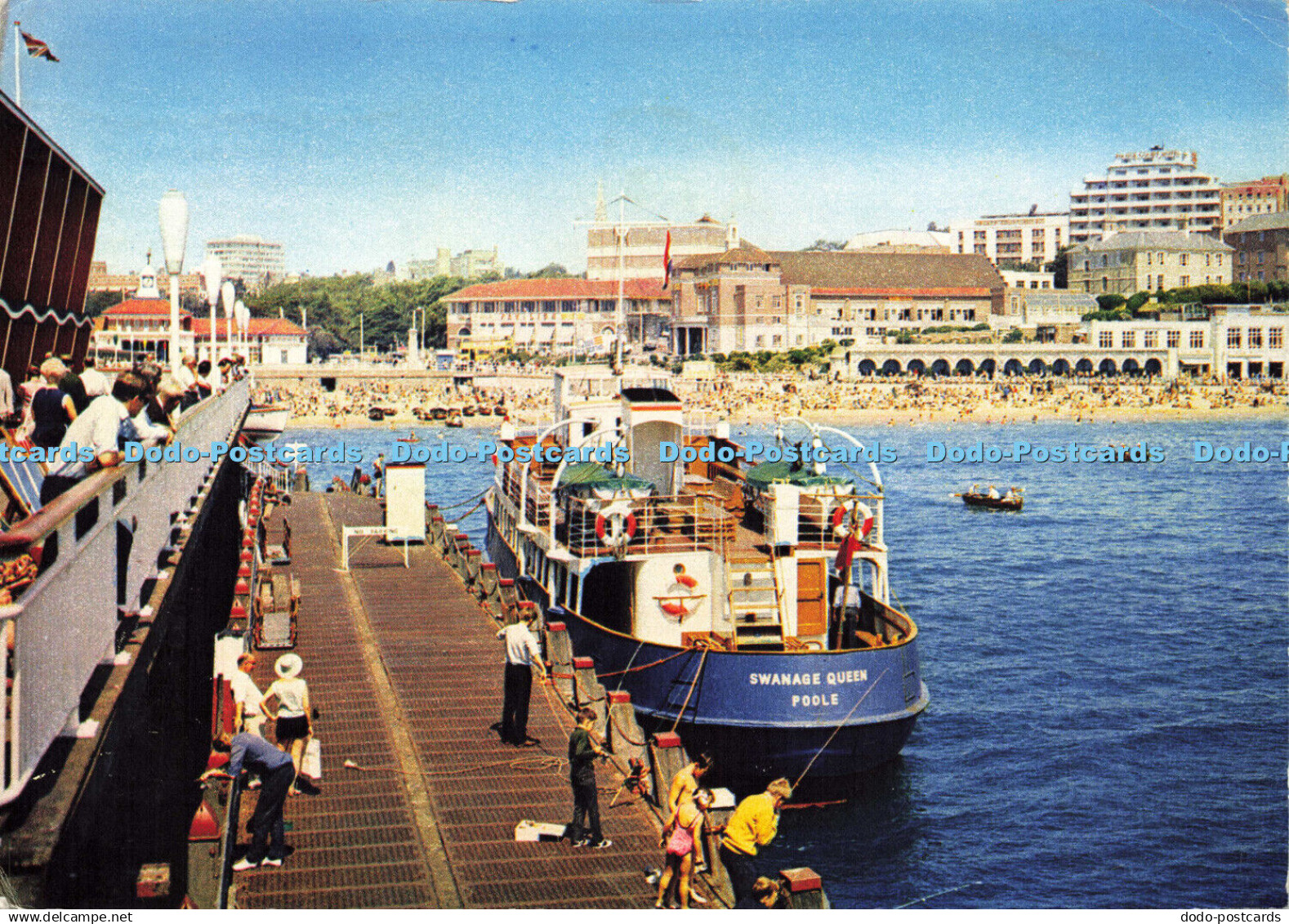 D169790 Bournemouth From the Pier. J. Arthur Dixon. 1972