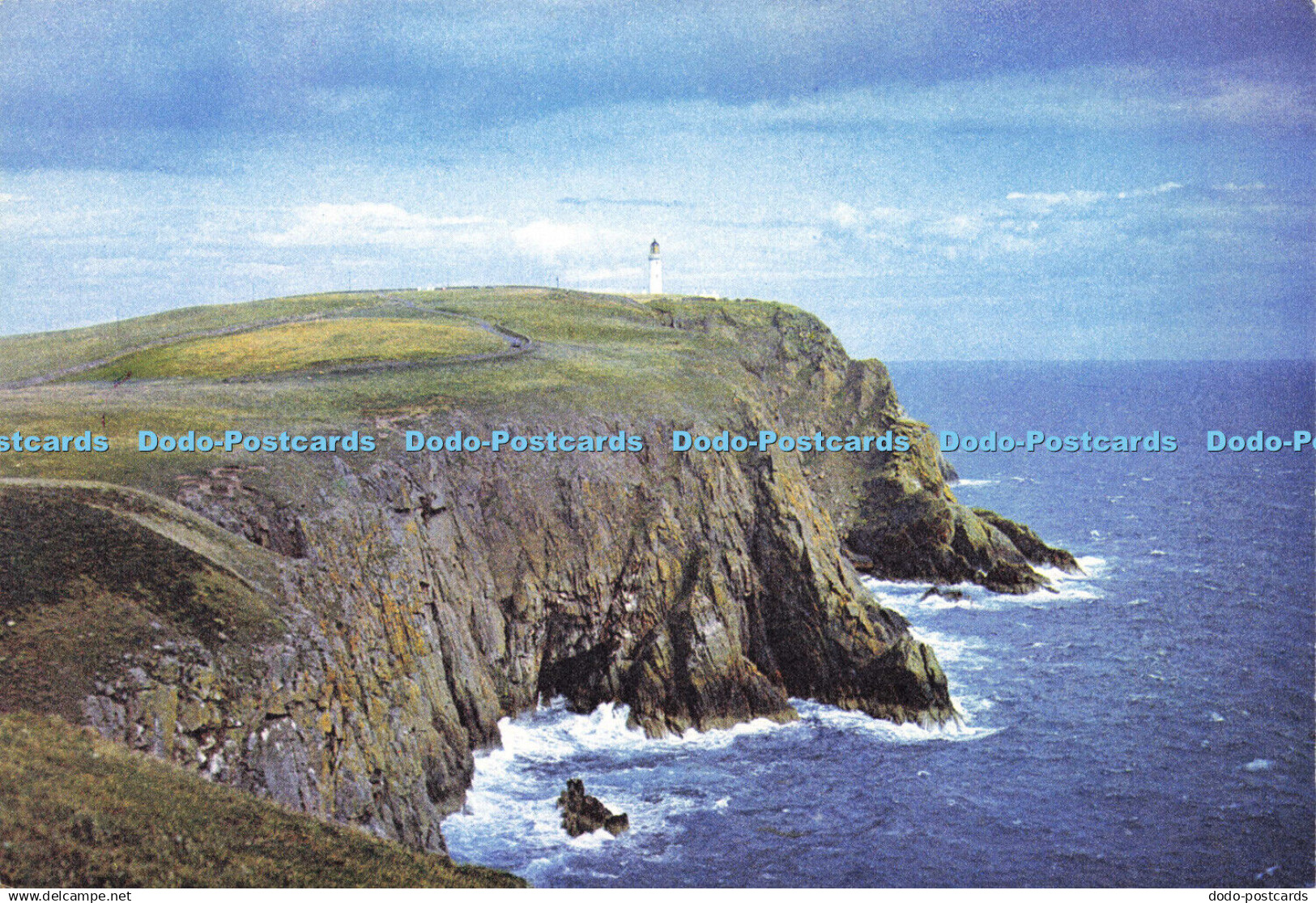 D171743 Wigtownshire. The Mull of Galloway and Lighthouse. J. Arthur Dixon