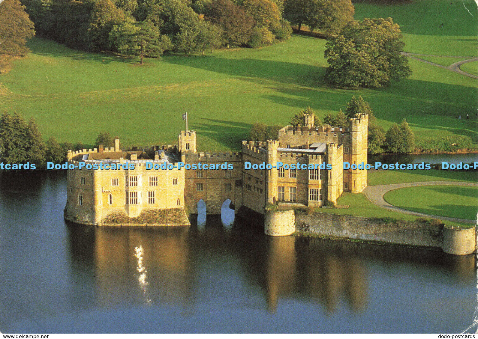 D172070 Leeds Castle. Aerial View. Leeds Castle Foundation