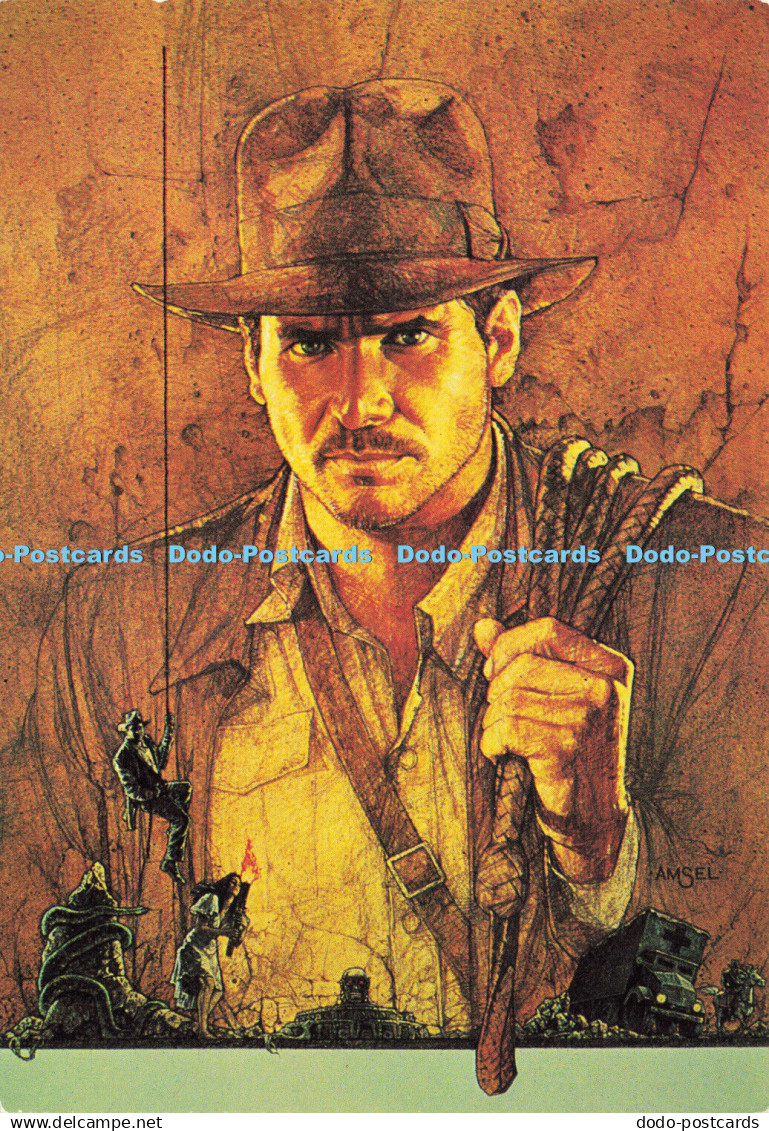 D174330 Harrison Ford as Indiana Jones. in Indiana Jones and the Temple of Doom.