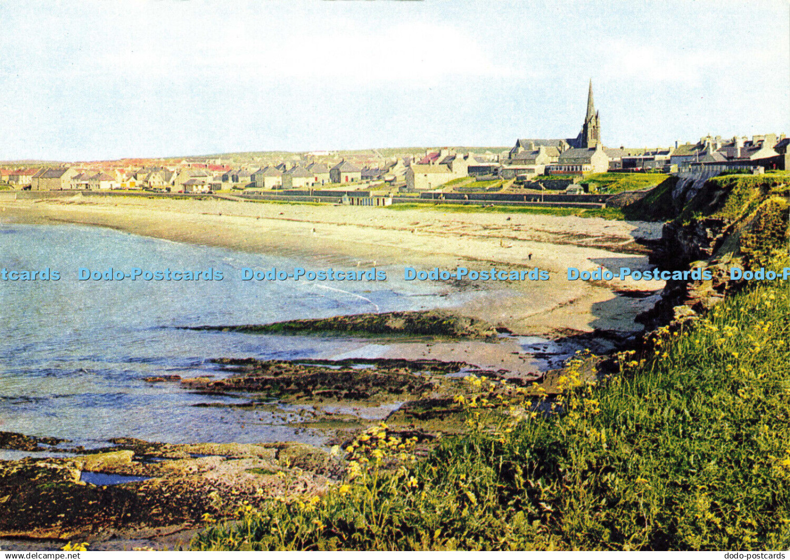 D175094 Caithness. Thurso Town and Beach. J. Arthur Dixon